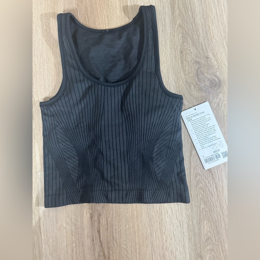 lululemon athletica Black Tank Top